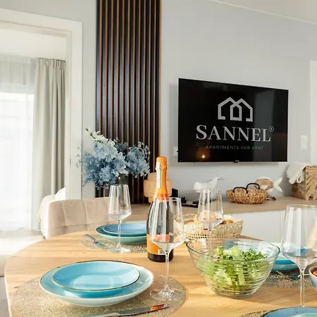 Elegance Z Basenem- Baltic Apartments-sannel For Rent Pobierowo