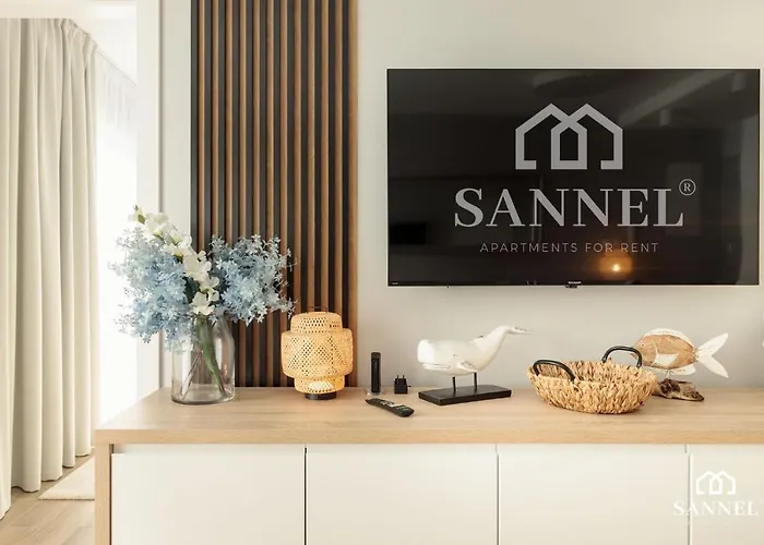 Elegance Z Basenem- Baltic Apartments-sannel For Rent * Pobierowo