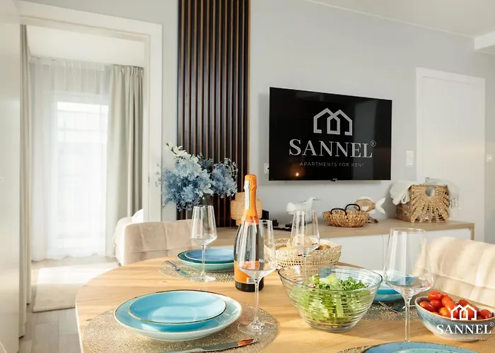 Elegance Z Basenem- Baltic Apartments-sannel For Rent Pobierowo